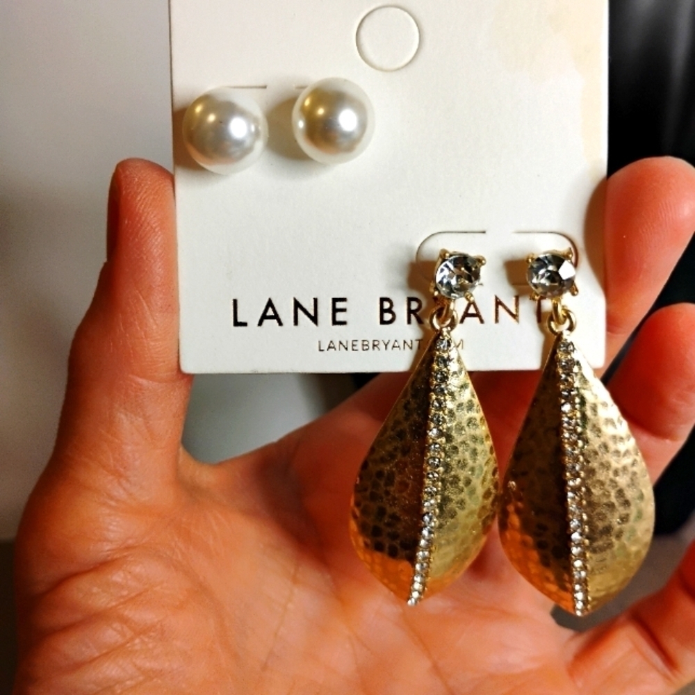 Lane Bryant Earring Duo Set‎